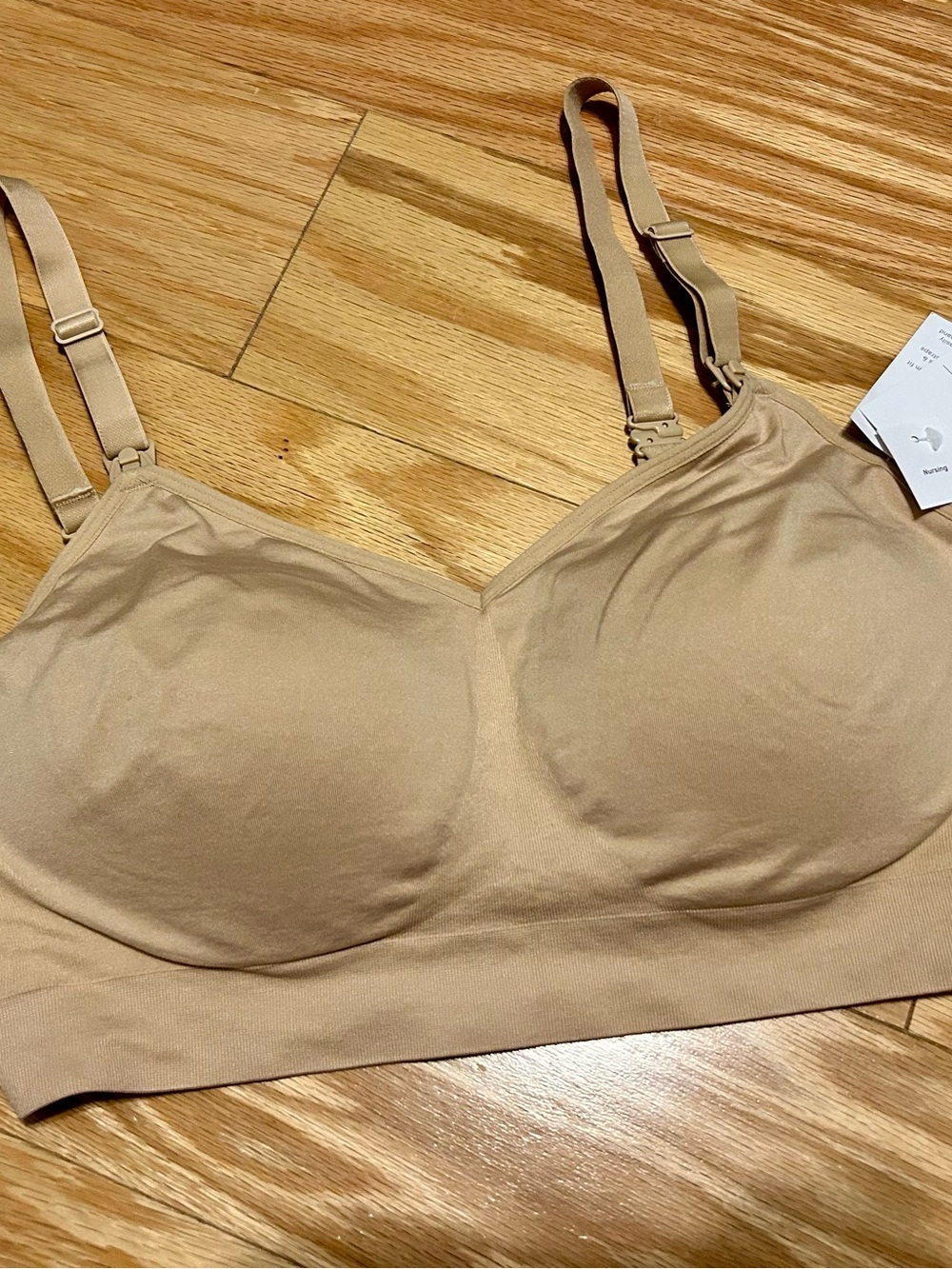 Auden Beige Wire-Free Everyday Bra